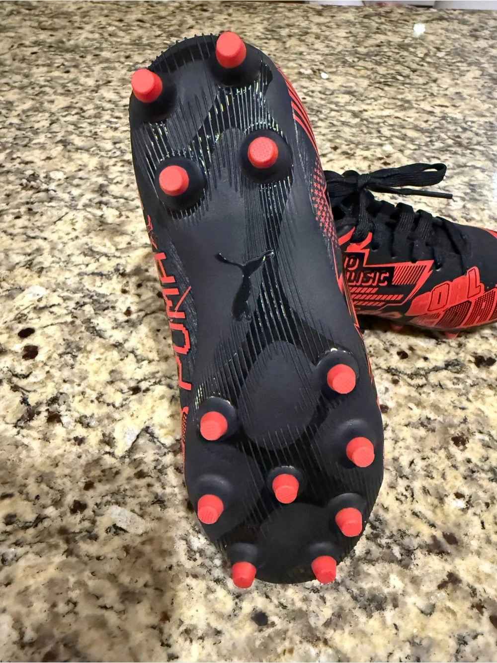 Puma Cleats- Youth Size 13.  Brand New !